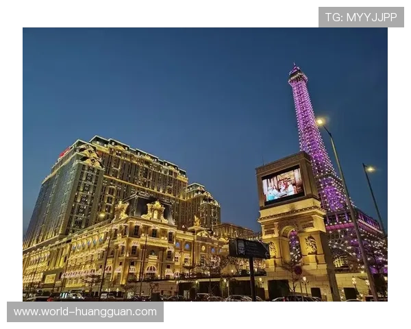 澳门赌场图片展示豪华璀璨的夜生活场景高清图片欣赏